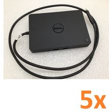 Lot of 5 - Dell Dock WD15 USB-C Type-C K17A 05FDDV
