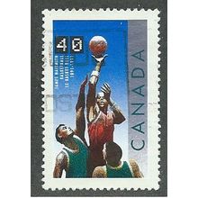 CAN 1991 40c 'BASKETBALL CENTENARY ' FINE USED (EBID38-899)