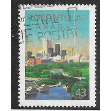 CAN 1993 43c 'TORONTO' FINE USED (EBID71-221)