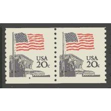 1895a 20c U.S. Flag Fine MNH SG CNP Left 4 V0093
