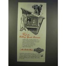 1945 Briggs & Straton Engine Ad - Beef for Yanks