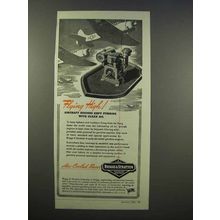 1945 Briggs & Straton Engine Ad - Flying High