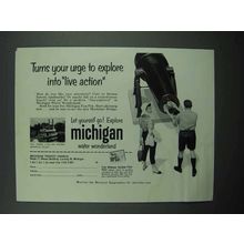 1959 Michigan Tourism Ad - Your Urge To Explore