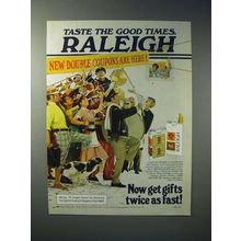 1977 Raleigh Cigarette Ad - Good Times