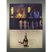 1980 Martell Cognac Ad - The Moment was Martell