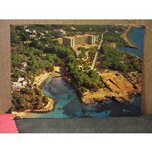 CALA GRACIO, IBIZA, SPAIN used vintage postcard c. 1961 =