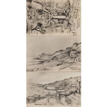 The Cascade Ventnor Isle Of Wight Antique Artist 3x Postcard