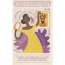 Thelma Johnson Streat American Artist Painter Dancer Postcard