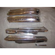1966 CHRYSLER NEW YORKER BENCH SEAT STAINLESS TRIM 1967