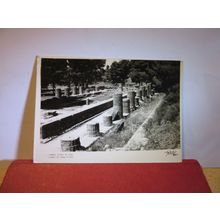 THE TEMPLE OF HERA, OLYMPIA, GREECE used postcard. RP =