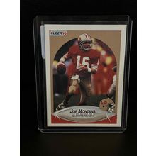 Joe Montana [Correct 216 TD's] #10 | 1990 Fleer Football Trading Card
