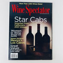 Wine Spectator Magazine - November 15 2004 Back Issue Star Cabs 2001