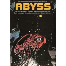 The Abyss( Abyss)- East German- 1989 Poster Canvas Movie Film Print A0 A1 A2 A3