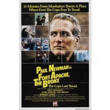 Fort Apache the Bronx (1981)_2 Movie Film Poster Canvas iconic design