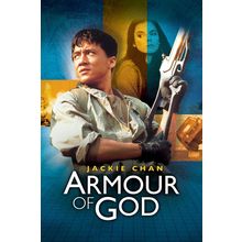 THE ARMOUR OF GOD (1987) 2 Poster Canvas Movie Film Print A0 A1 A2 A3 A4 A5 A6 A