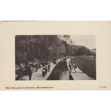 Animated The Childrens Corner Bournemouth Dorset Postcard (QDOR431)