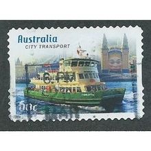 AUS 2012 60c (S/A) 'CITY TRANSPORT' FINE USED (EBID36-350)