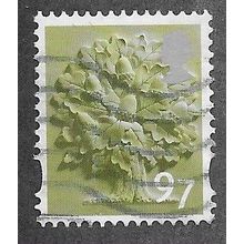 ENGLAND 97P 'ENGLISH OAK' (EN34) FINE USED (EBID66-509)