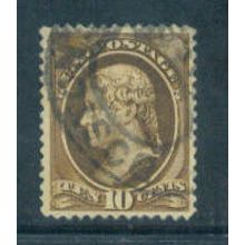 Used 209 10c Thomas Jefferson Fine Plus Q3504
