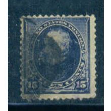 Used 227 15c Henry Clay Just Clears C1838