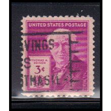 Used 945 3c Thomas Edison Fine KA8706