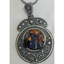PZ1 check out this unique SILVER pendant