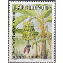 Mayotte 2003 Yvert 141 Neuf ** Cote (2017) 2.40 € Bananier et bananes