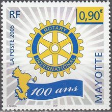 Mayotte 2005 Yvert 177 Neuf ** Cote (2017) 3.60 € Rotary Club International