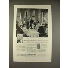 1939 Hamburg-American Line Cruise Ship Ad - Commuters