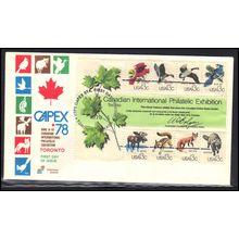 FDC Spectrum Covers 1757 13c Souvenir Sheet (Cachet-U/A) Box0659