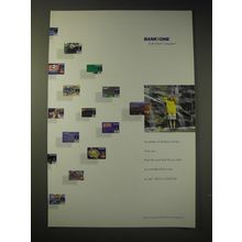 2003 Bank One Advertisement - Hundreds of leading names. One You.