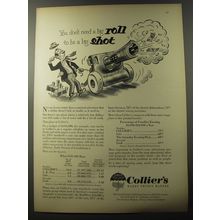 1953 Collier's Magazine Ad - You don't need a big roll to be a big shot