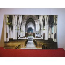 the CHURCH, ARUNDEL, Sussex unused antique postcard by R. B. #