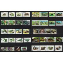 WWF Reptiles and Amphibians Big Collection WWF T7 2000 MNH