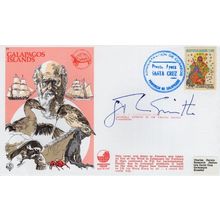 GT Chorley Smith Charles Darwin Society Galapagos Islands Hand Signed FDC