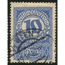 1920/1921 Michel P91 - fine used (o)