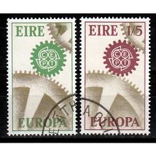 ierland Europa Cept 1967 gestempeld