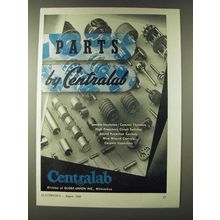 1943 Centralab Parts Ad - Parts by Centralab