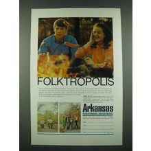 1970 Arkansas Tourism Ad - Folktropolis