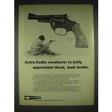 1970 Astra Cadix Revolver Ad - Fully Appreciate Them