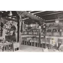 Segovia Meson Spanish Restaurant Real Photo Postcard