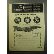 1966 U.S. Air Force Advertisement - McDonnell Phantom II