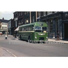 Retford 1965, Newark Bus at Market Place, Large Photo