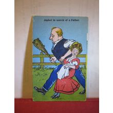 'JAPHET IN SEARCH OF A FATHER by Frederick Marryat unused antique postcard =