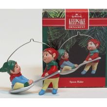 Hallmark 1990 Spoon Rider Keepsake Ornament
