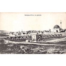 Saint-Jean-d'Acre, vue generale : a printed postcard 21