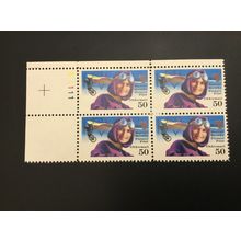 ICOLLECTZONE US C128plate block VF NH