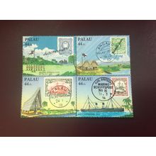 ICOLLECTZONE US Palau C6-9 block VF NH