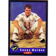 1992 Classic LP's Casey Weldon #LP4/10