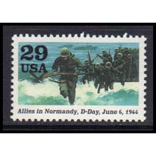 2838c 29c D-Day Fine MNH KA9762